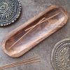 mango wood incense tray