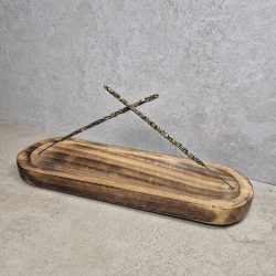 Oval Mango Wood Incense Tray