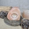 Himalayan salt tea light holder