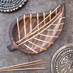 mango wood incense tray