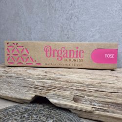 organic goodness rose incense song of india