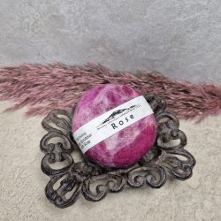 All Natural Handmade Soap Bounty Himalaya Rose Blend Wool Felted Nepal