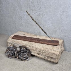 tulip mango wood incense tray