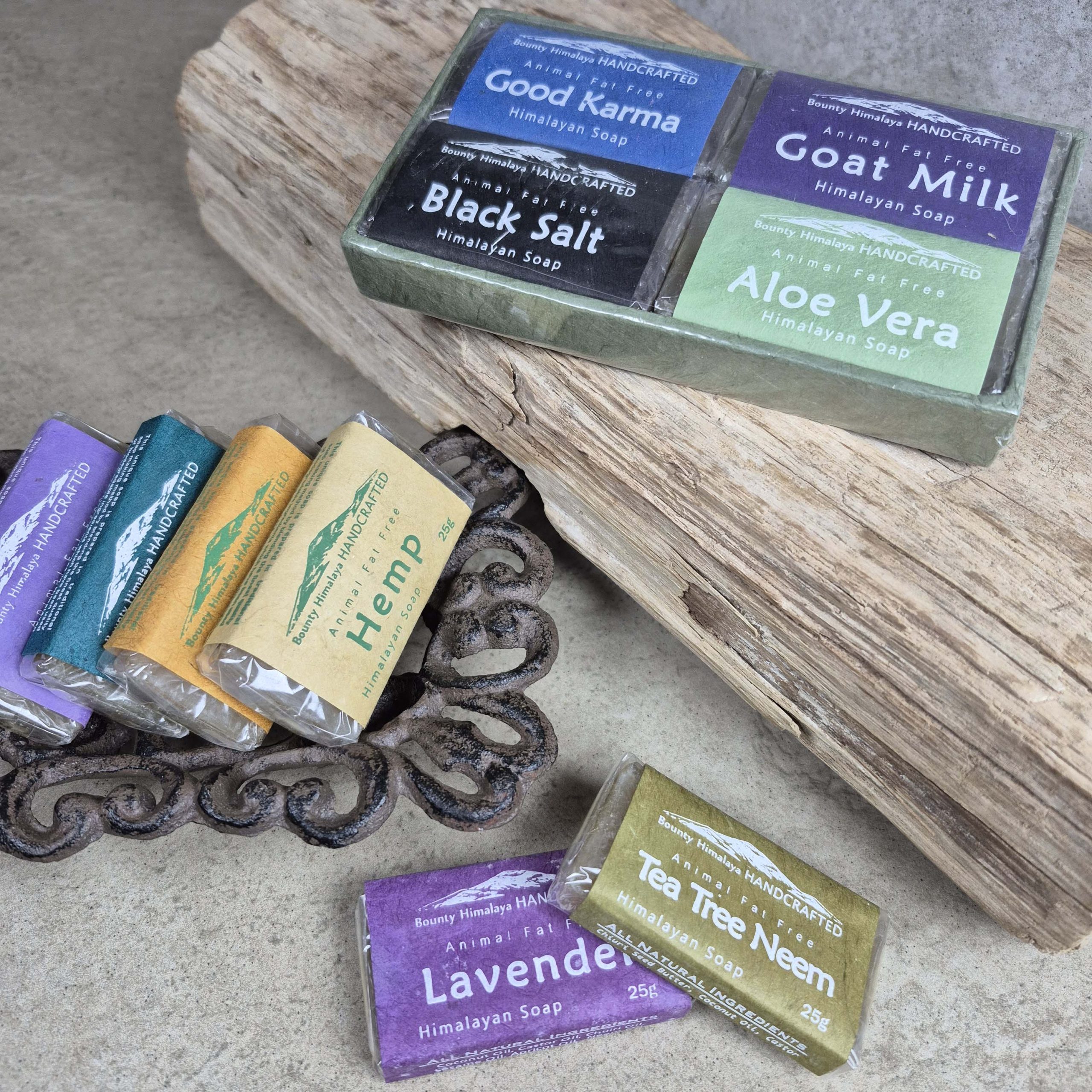 Bounty Himalaya All Natural Handcrafted Mini Soap