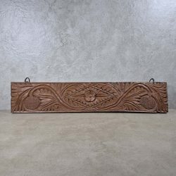 Vintage Architectural Wood Panel Wall Decor