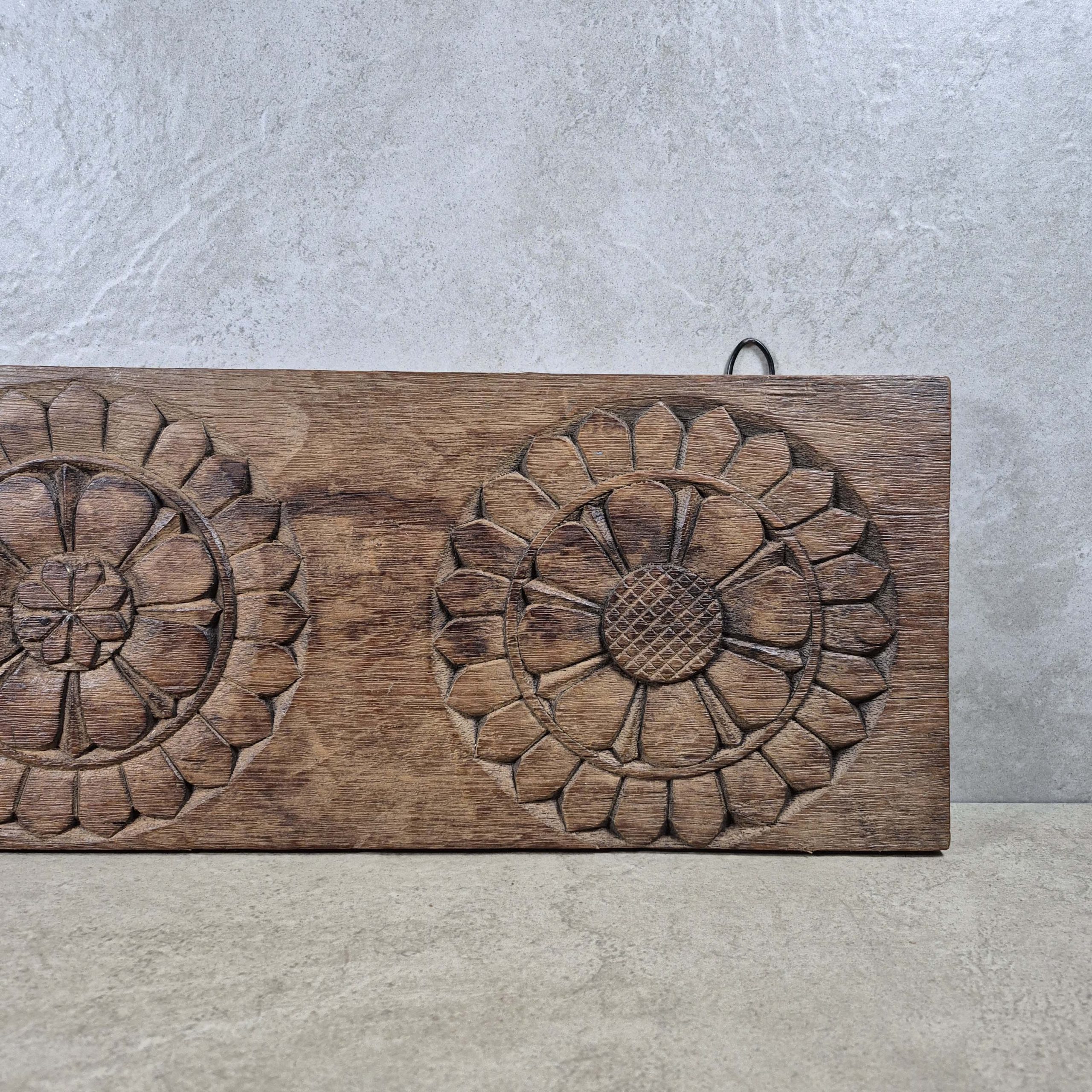 Vintage Architectural Wood Panel Wall Decor - Image 5