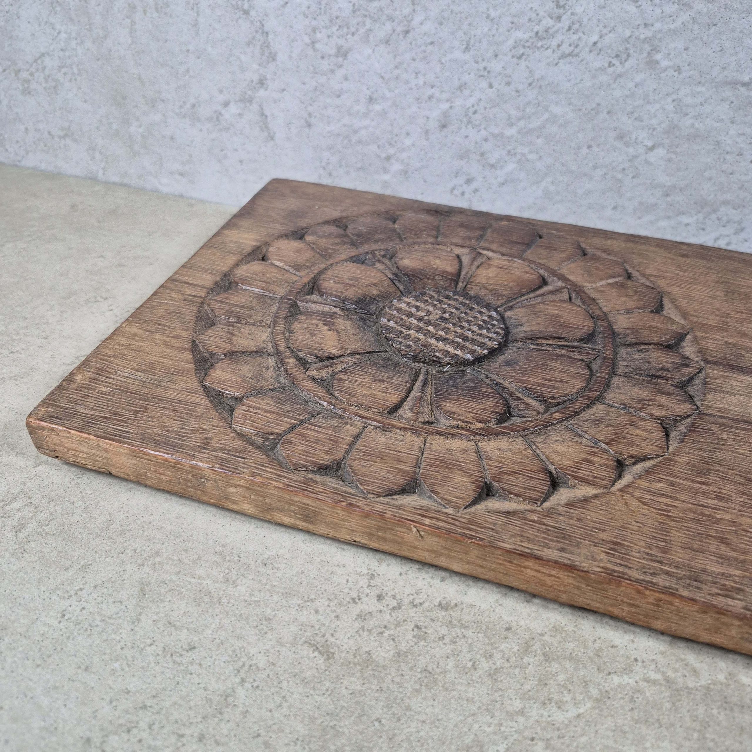 Vintage Architectural Wood Panel Wall Decor - Image 6